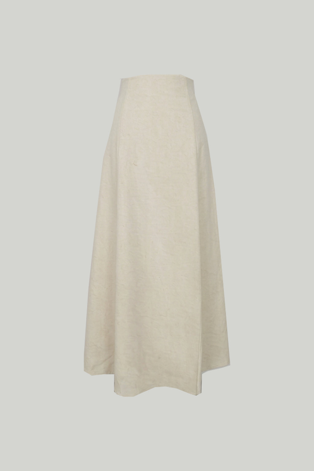 Wool Melton Lady Skirt Full