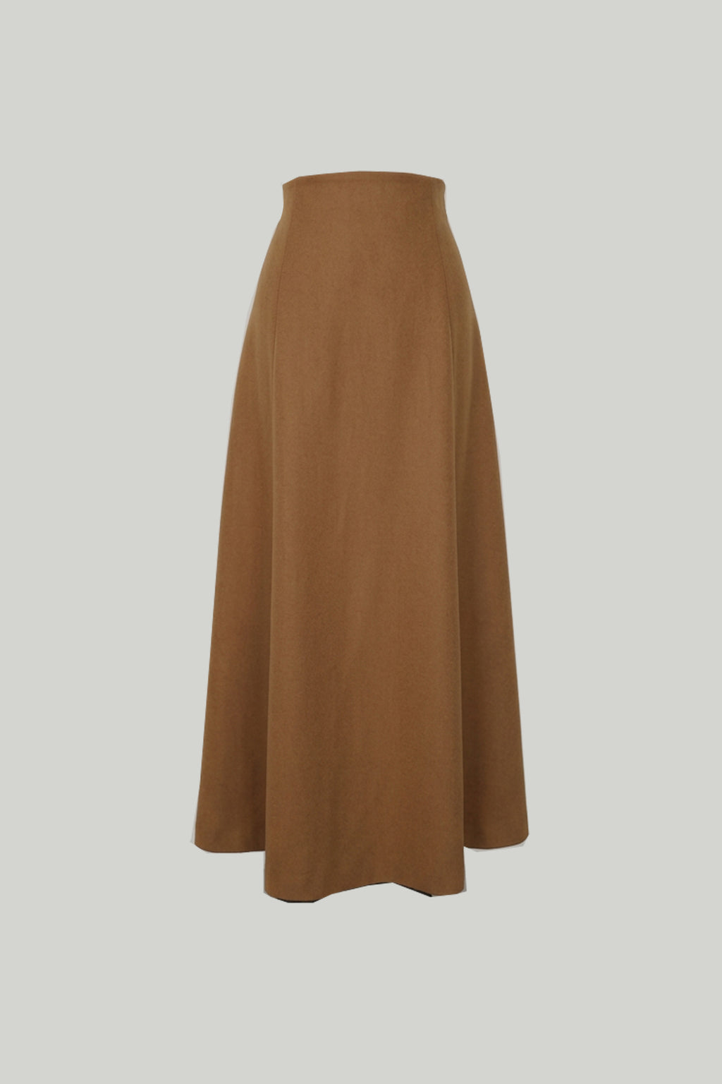 Wool Melton Lady Skirt Full