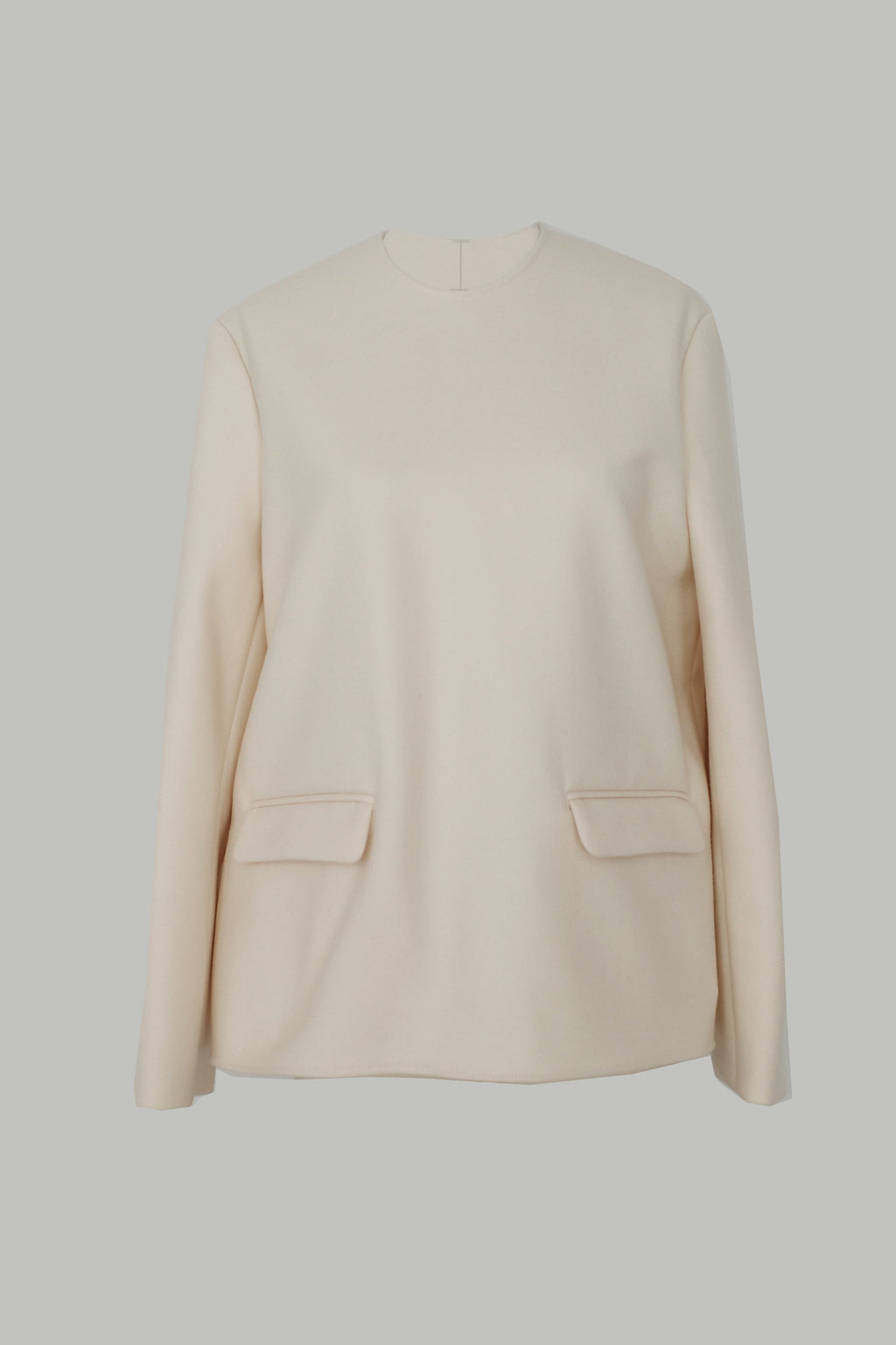 Wool Melton Lady Long Top