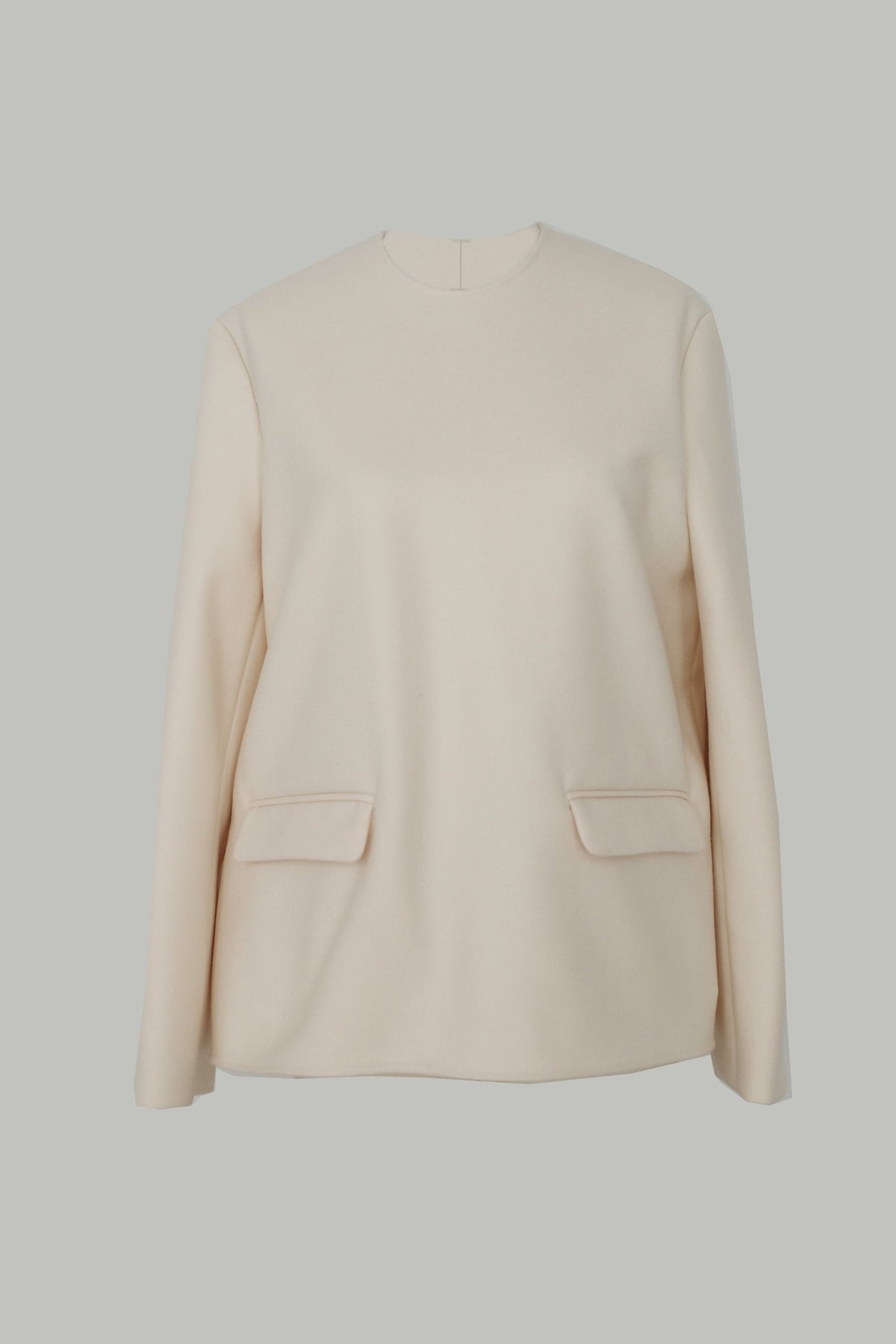 Wool Melton Lady Long Top