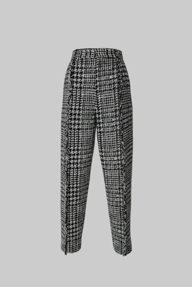 【PRE ORDER】Fringe tweed pants
