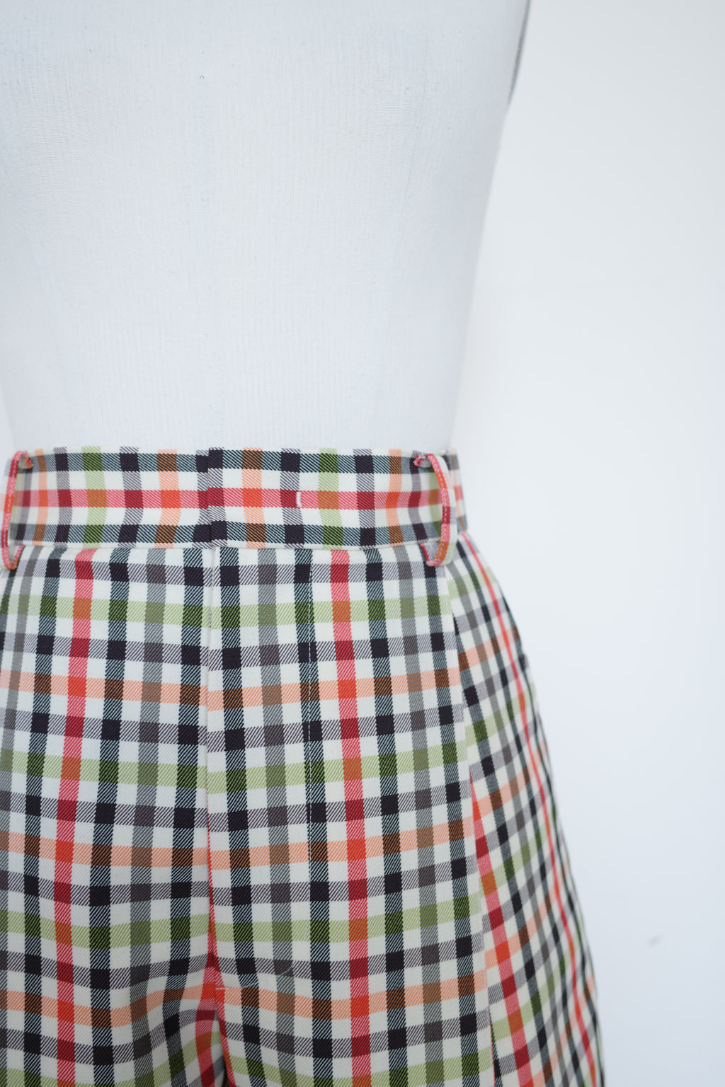 【PRE ORDER】Statement pants -Original check pattern-