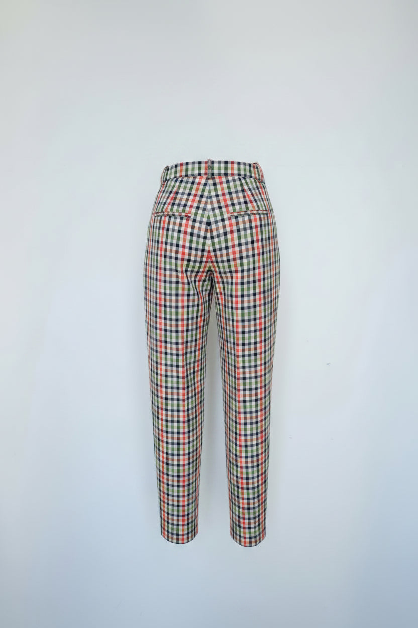 【PRE ORDER】Statement pants -Original check pattern-