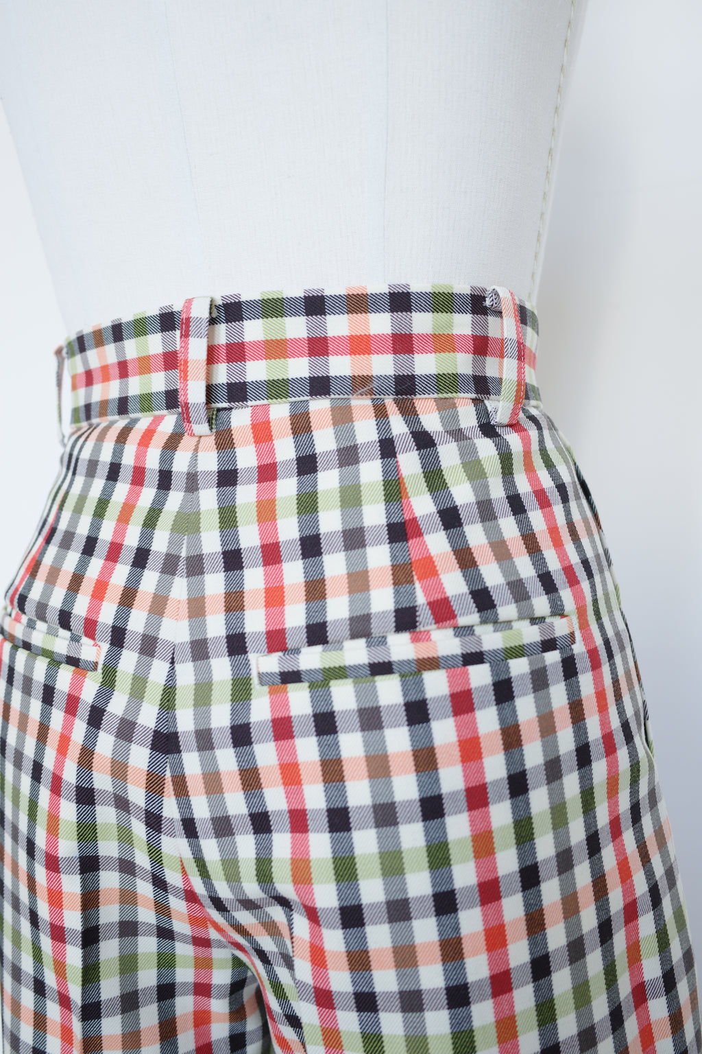 【PRE ORDER】Statement pants -Original check pattern-