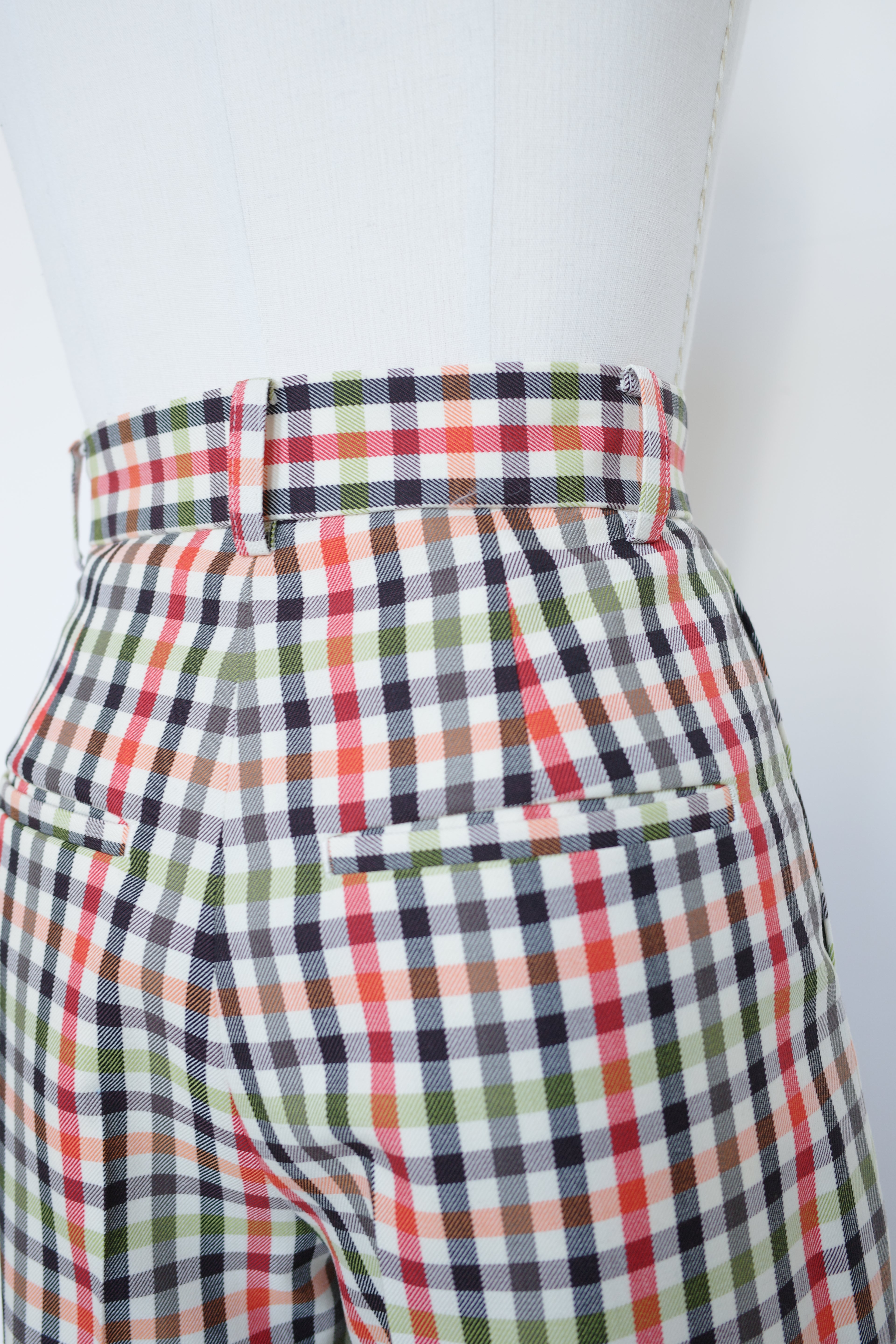 【PRE ORDER】Statement pants -Original check pattern-