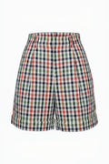 【PRE ORDER】Statement pants short -Original check pattern-