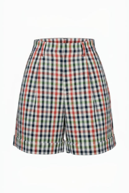 【PRE ORDER】Statement pants short -Original check pattern-