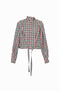 【PRE ORDER】Bloom blouson-Original check pattern-