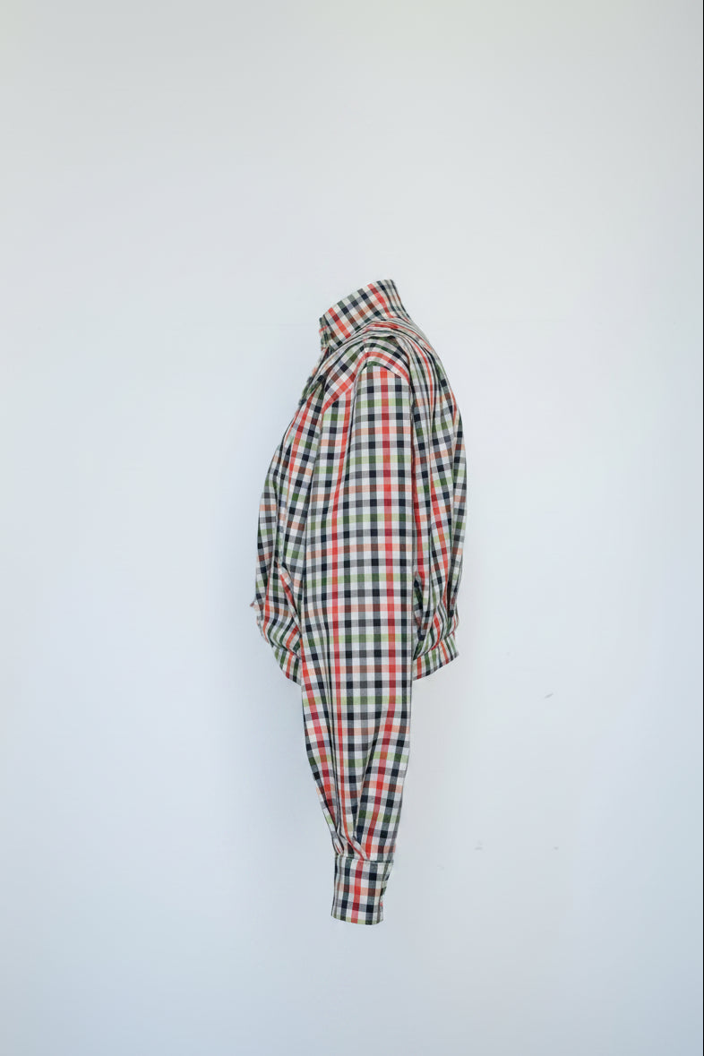 【PRE ORDER】Bloom blouson-Original check pattern-