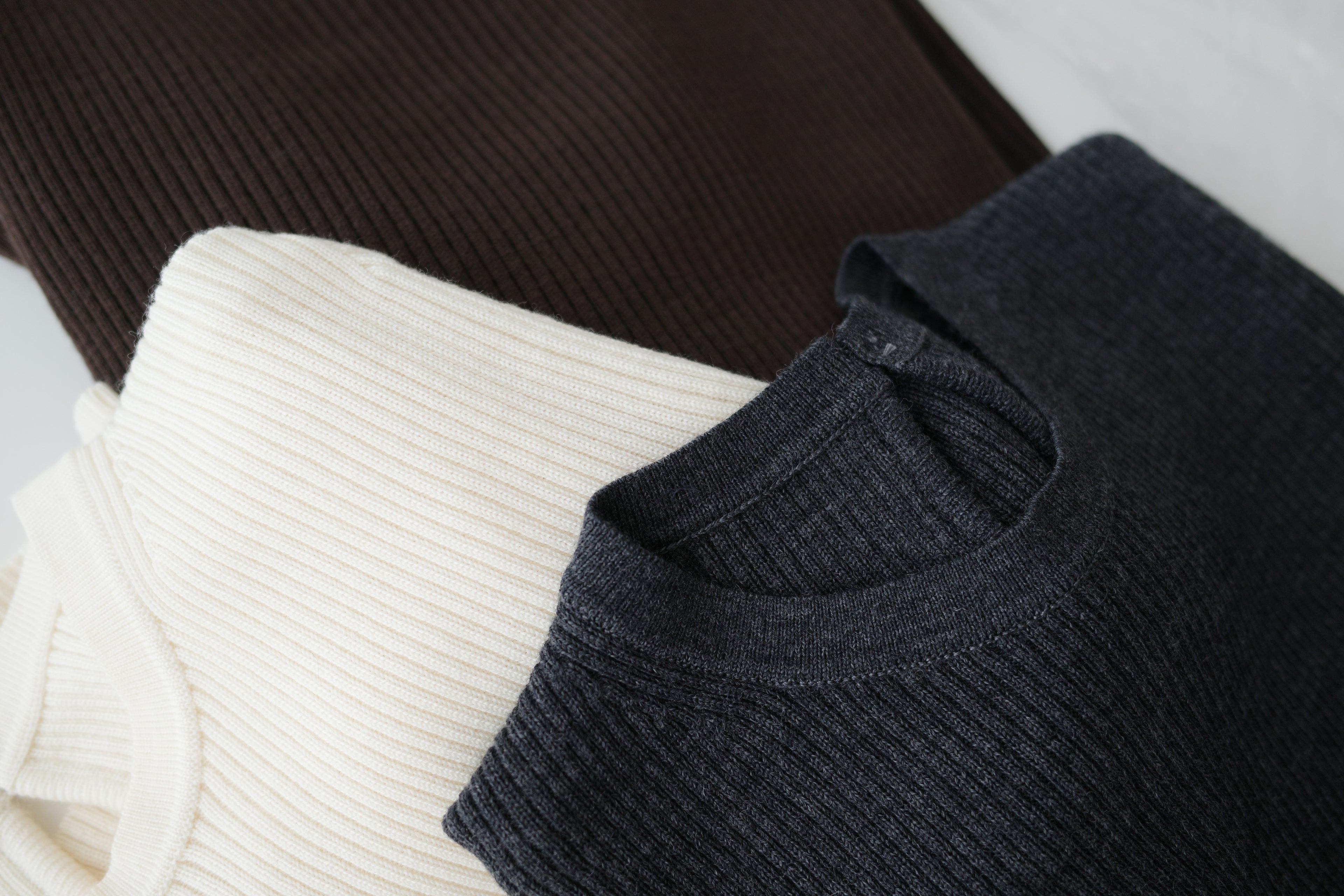 【PRE ORDER】Basic Rib knit